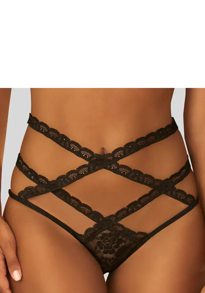 Трусики Petite Fleur с золотой талией из тонко прозрачного кружева с цветочным узором Petite Fleur Gold, черный
Трусики Petite Fleur с золотой талией из тонко прозрачного кружева с цветочным узором Petite Fleur Gold, черный