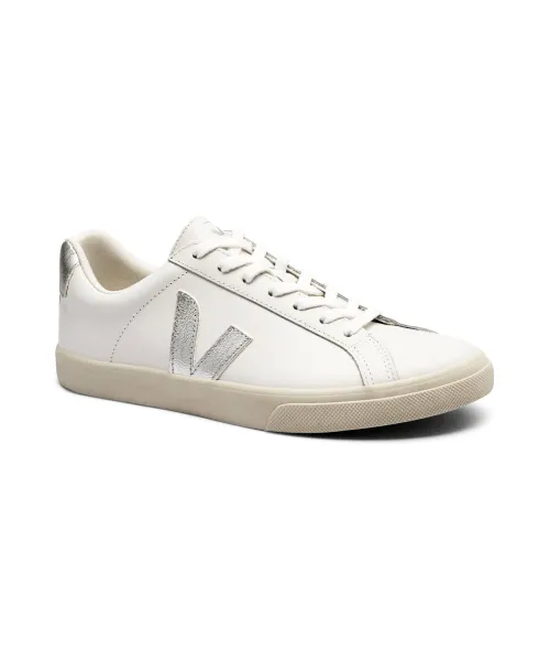 Кожаные кроссовки с логотипом Esplar Veja, белый
Кожаные кроссовки с логотипом Esplar Veja, белый