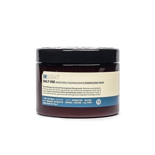 Для ежедневного использования, заряжающий энергией | Маска для ежедневного использования 500мл. InSight
Для ежедневного использования, заряжающий энергией | Маска для ежедневного использования 500мл. InSight