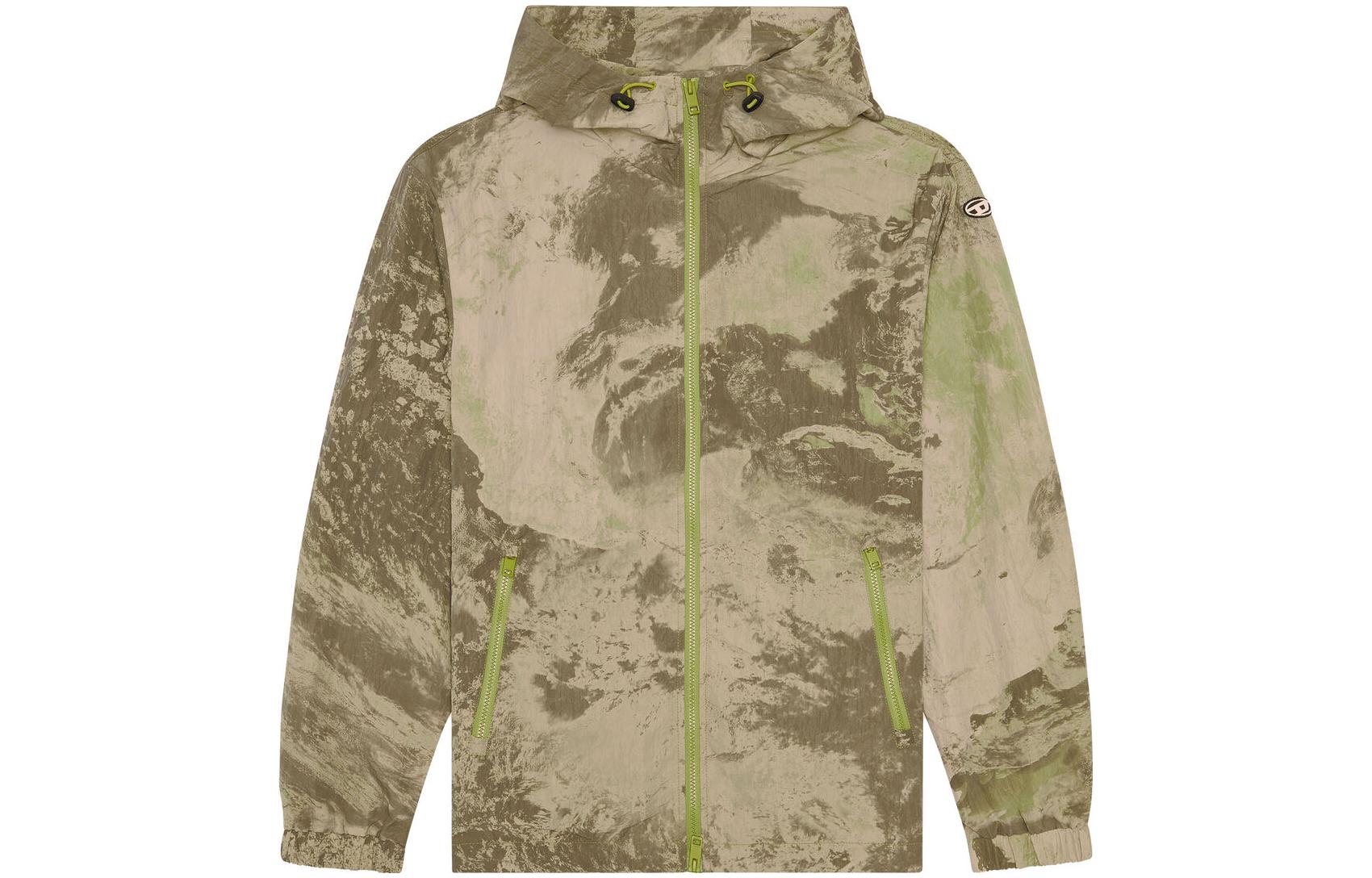 DIESEL Куртка армейского зеленого цвета, Army Green 
DIESEL Куртка армейского зеленого цвета, Army Green