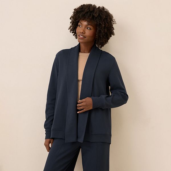 Кардиган из органического хлопка с асимметричным подолом Pact, Midnight Blue
Кардиган из органического хлопка с асимметричным подолом Pact, Midnight Blue