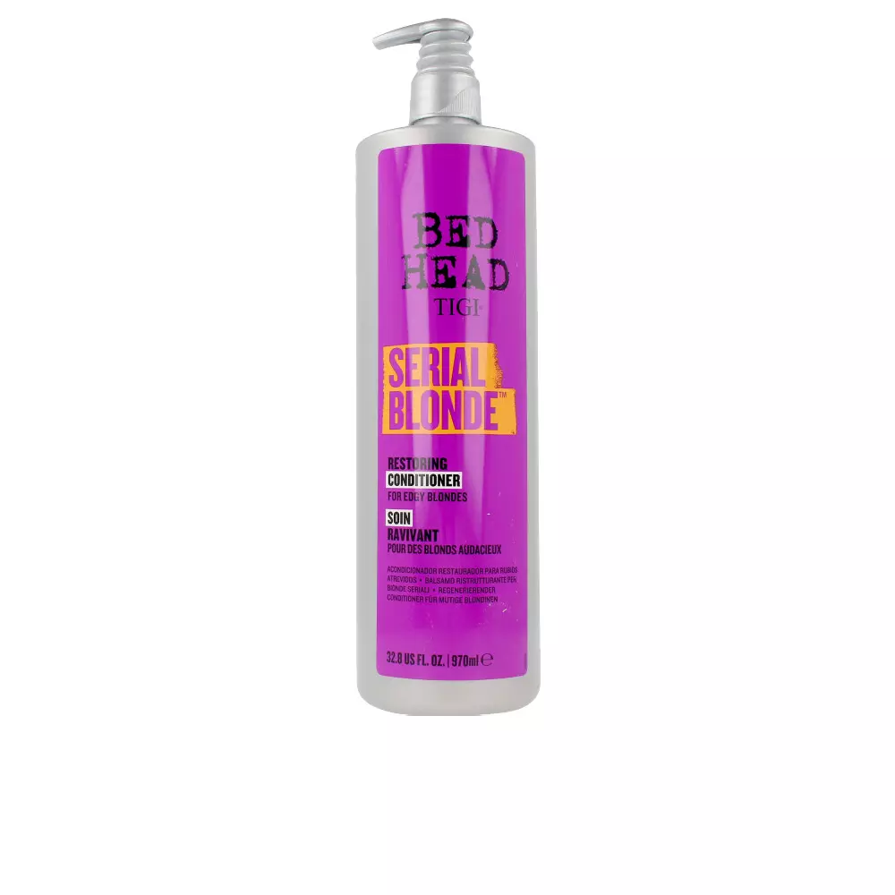 Кондиционер для волос Bed head serial blonde restoring conditioner Tigi, 970 мл.
Кондиционер для волос Bed head serial blonde restoring conditioner Tigi, 970 мл.