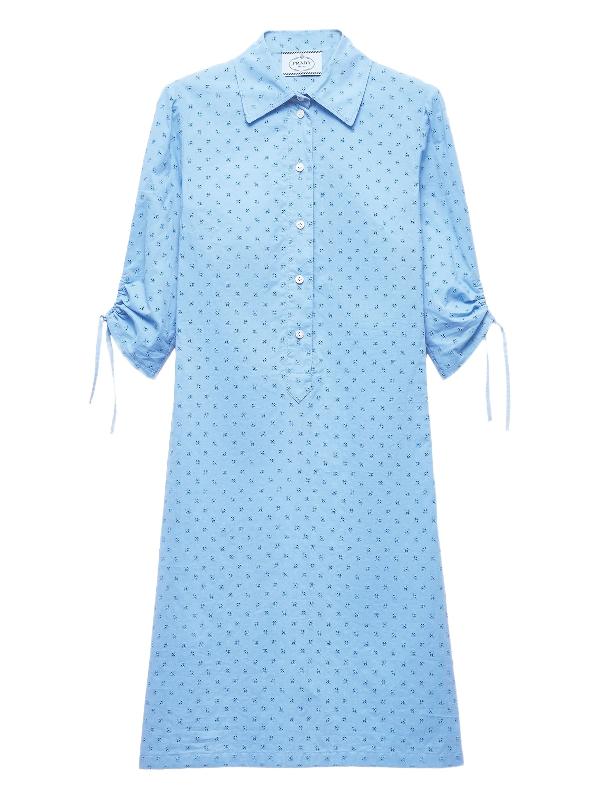 Платье с пуговицами Prada, синий
Платье с пуговицами Prada, синий