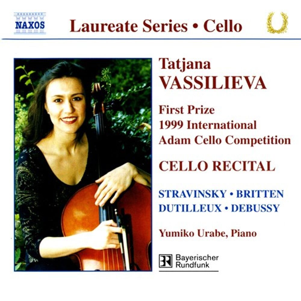 Диск CD Cello Recital: Stravinsky / Britten / Dutilleux / Debussy - Tatjana Vassilieva
Диск CD Cello Recital: Stravinsky / Britten / Dutilleux / Debussy - Tatjana Vassilieva