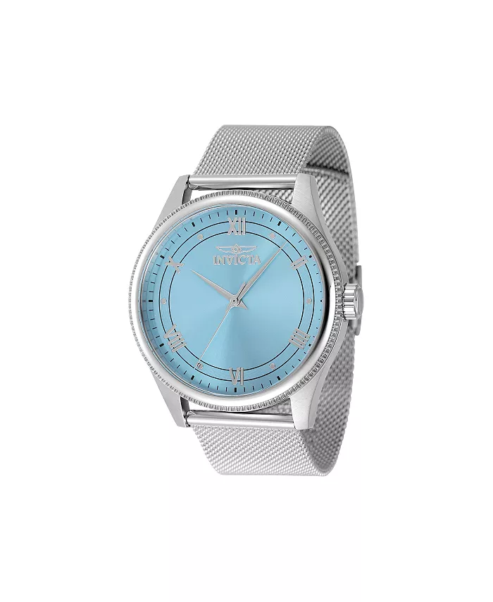 Мужские часы 48483 Celestial Quartz с тремя стрелками и светло-голубым циферблатом Invicta, серебряный
Мужские часы 48483 Celestial Quartz с тремя стрелками и светло-голубым циферблатом Invicta, серебряный