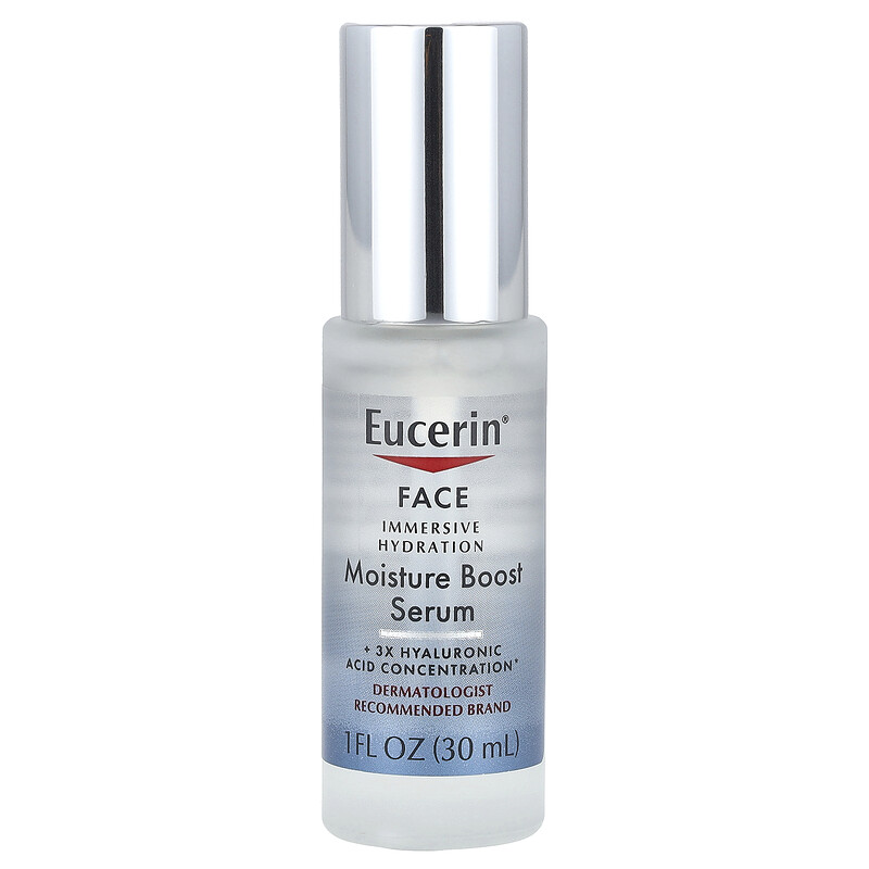 Eucerin, Face, Immersive Hydration, увлажняющая сыворотка, 30 мл (1 жидк. Унция)
Eucerin, Face, Immersive Hydration, увлажняющая сыворотка, 30 мл (1 жидк. Унция)