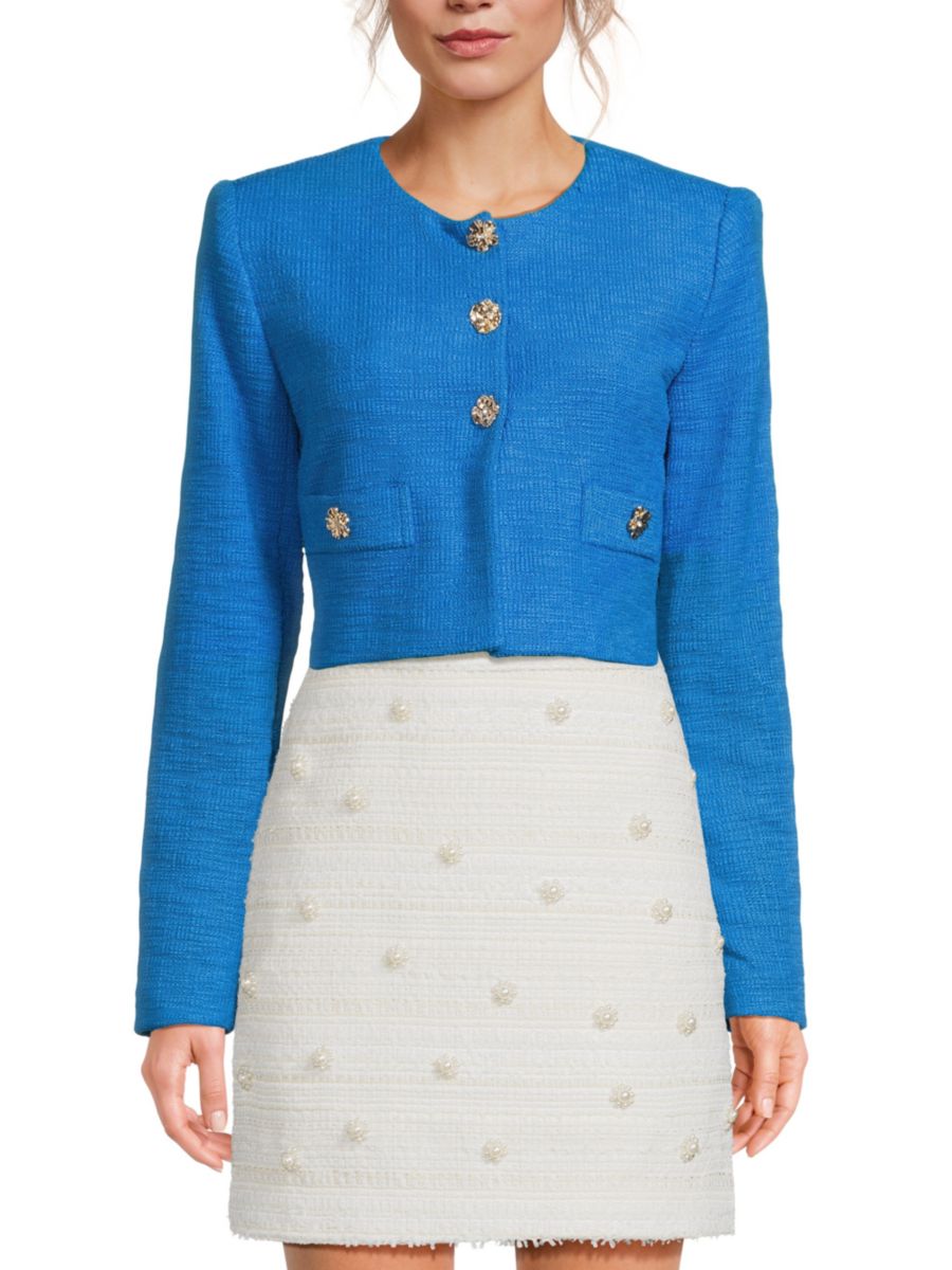 Пиджак на пуговицах спереди Karl Lagerfeld Paris, цвет French Blue
Пиджак на пуговицах спереди Karl Lagerfeld Paris, цвет French Blue