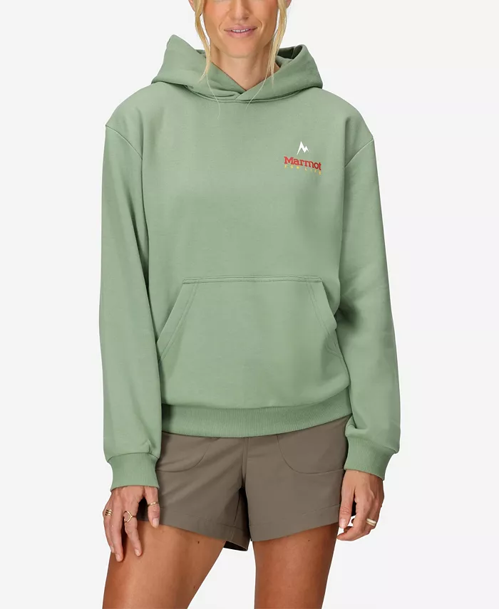 Женская толстовка с капюшоном с принтом For Life Marmot, зеленый
Женская толстовка с капюшоном с принтом For Life Marmot, зеленый