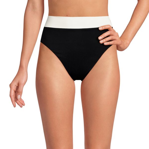 Женские двусторонние плавки-бикини с высокой талией Lands' End, цвет black egret shadow
Женские двусторонние плавки-бикини с высокой талией Lands' End, цвет black egret shadow