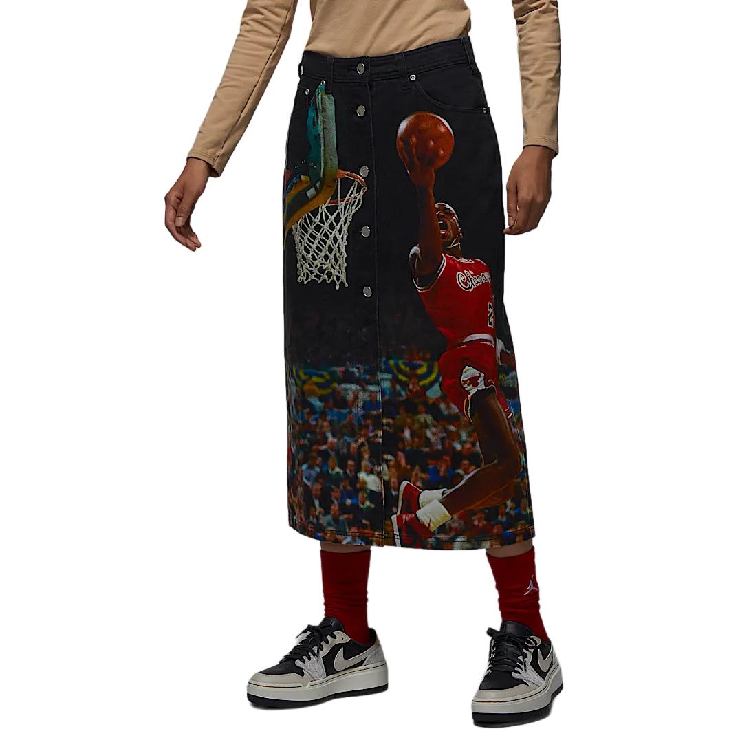 Женская юбка Air Jordan с принтом, черная
Женская юбка Air Jordan с принтом, черная