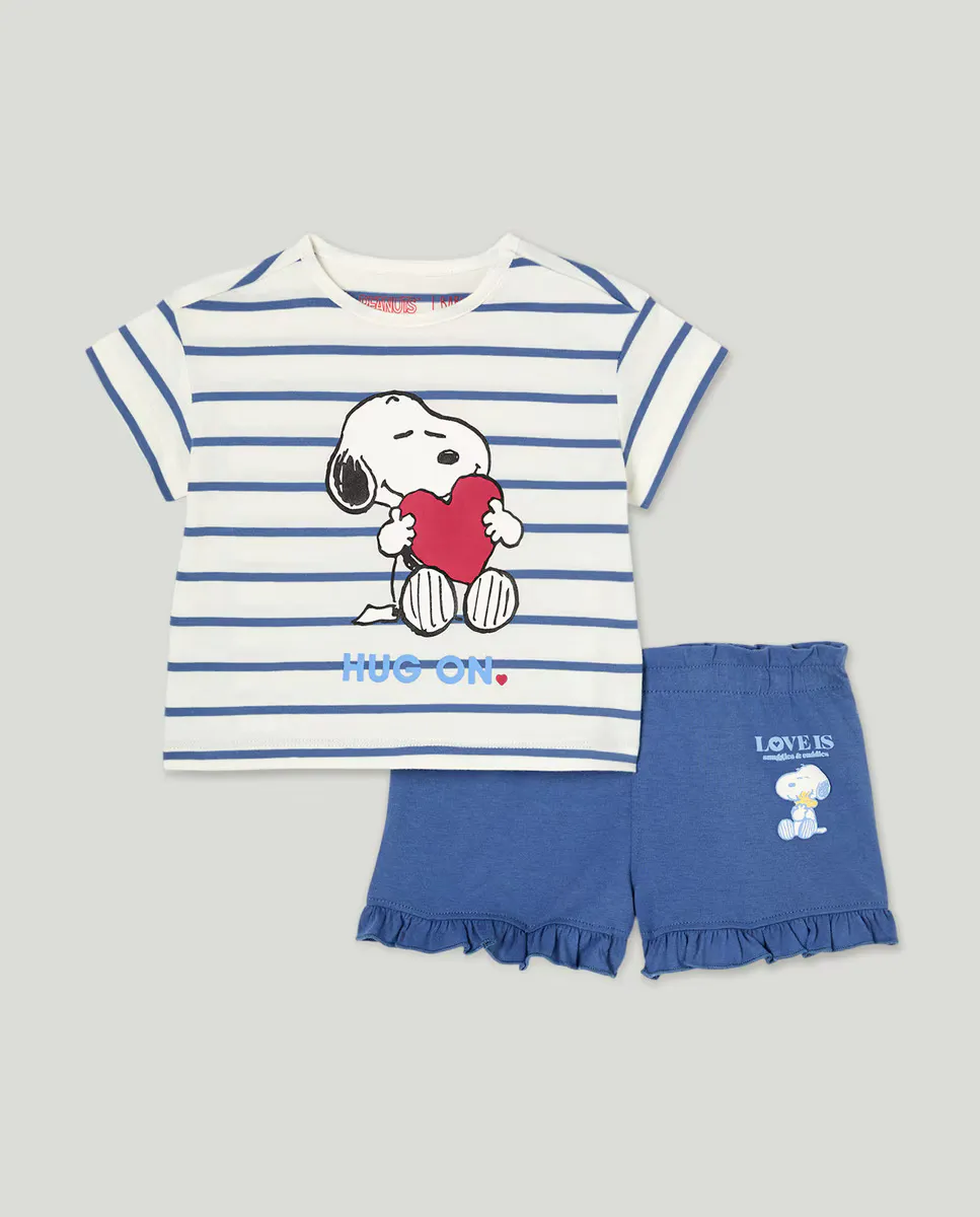 Baby girl Snoopy короткий набор из двух предметов Baby El Corte Inglés, многоцветный
Baby girl Snoopy короткий набор из двух предметов Baby El Corte Inglés, многоцветный