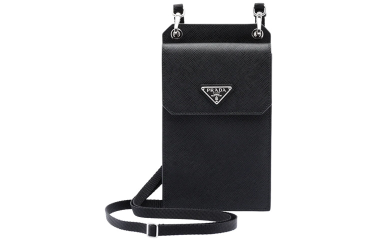 PRADA Сумка-кошелек для монет из кожи Saffiano через плечо для телефона унисекс black
PRADA Сумка-кошелек для монет из кожи Saffiano через плечо для телефона унисекс black