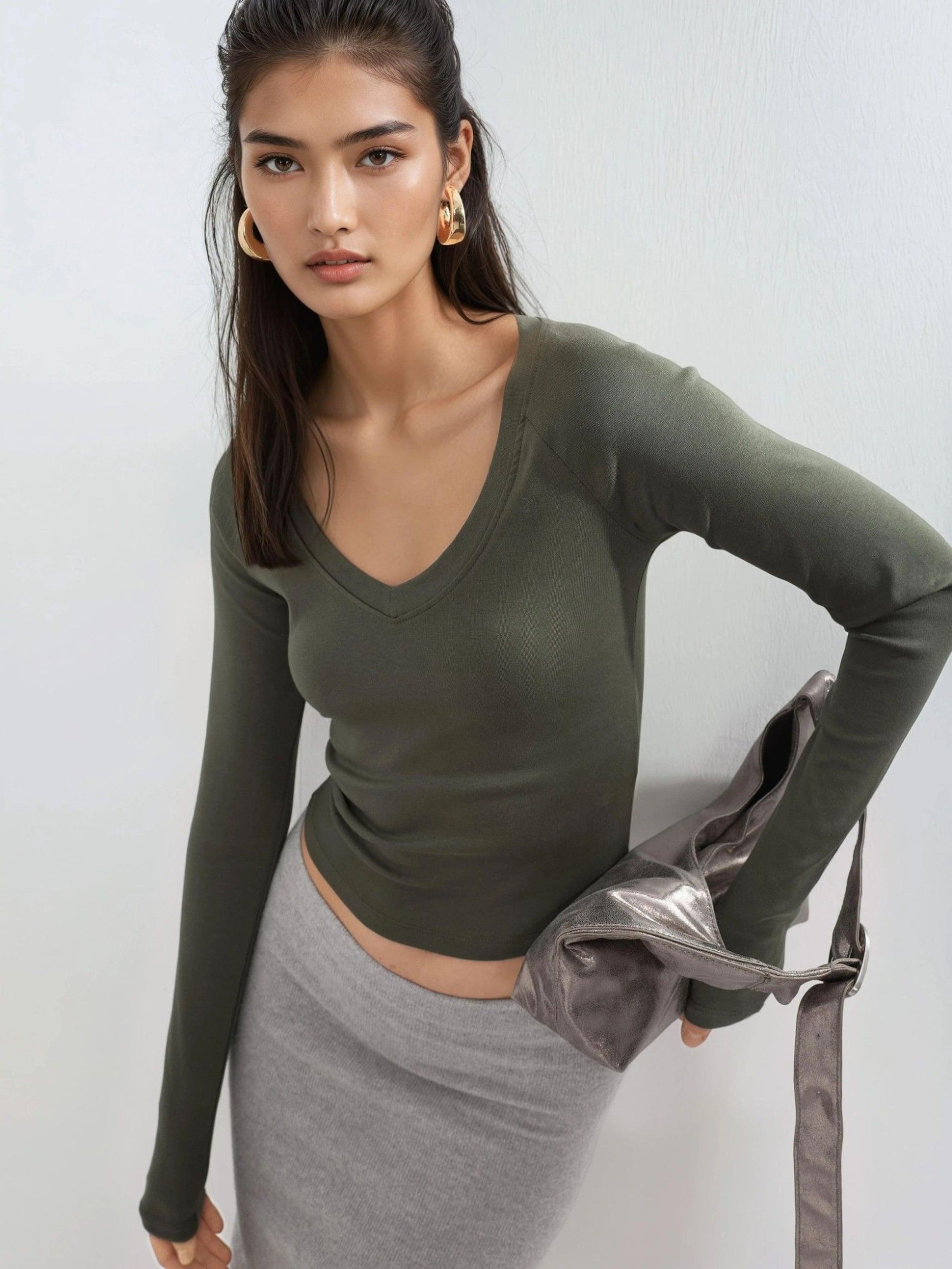 Busem Блузка в цвете Khaki
Busem Блузка в цвете Khaki