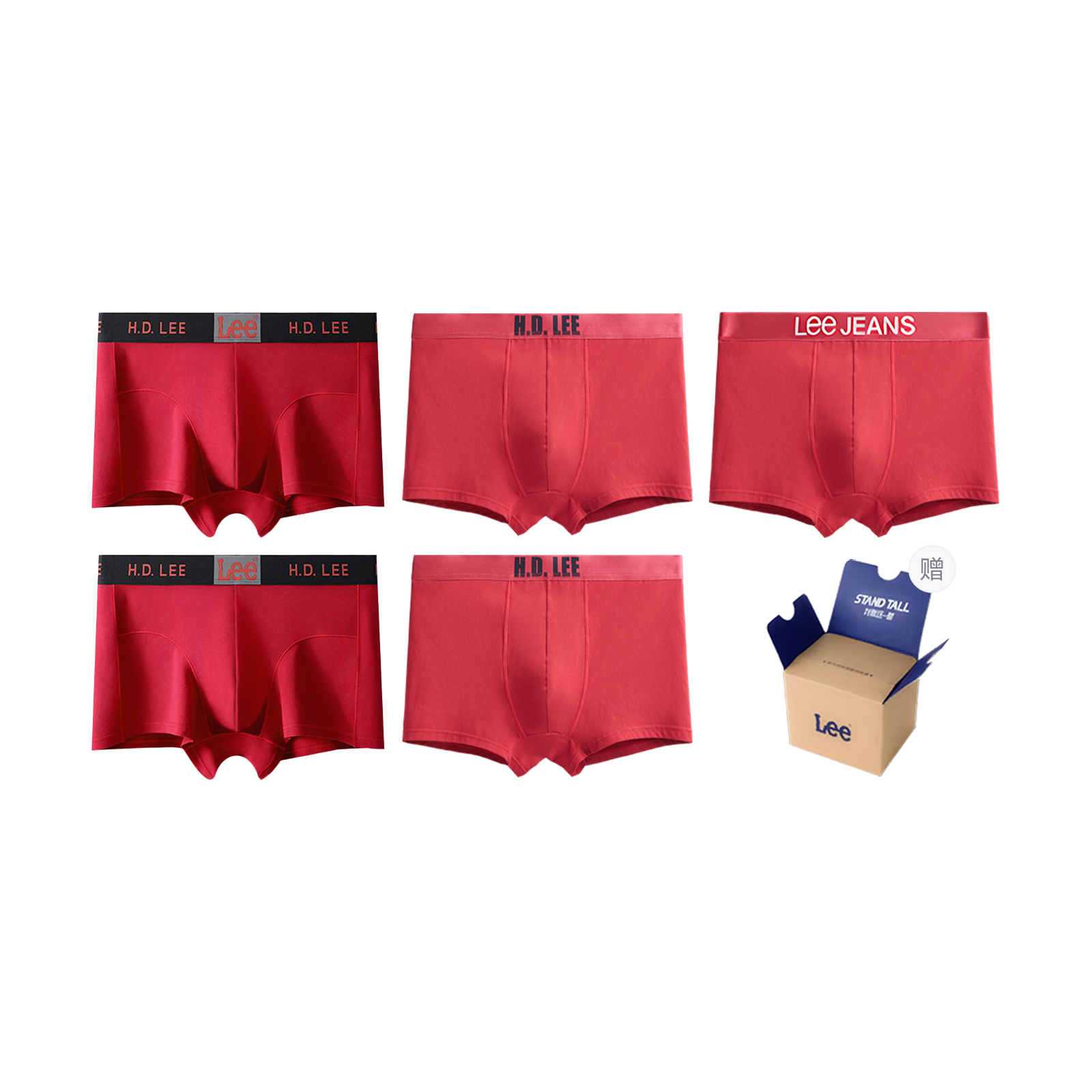 Lee Sunset 5.0 подарочные наборы нижнего белья для мужчин, 5 штук
Lee Sunset 5.0 подарочные наборы нижнего белья для мужчин, 5 штук