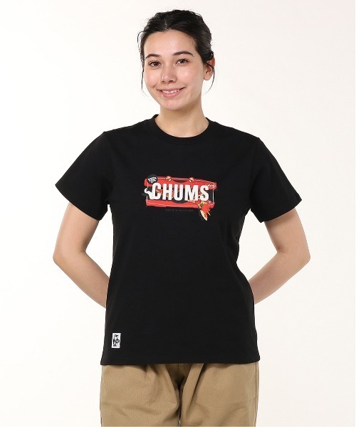 Футболка с коротким рукавом, принт на спине "PIZZA" CHUMS, черный
Футболка с коротким рукавом, принт на спине "PIZZA" CHUMS, черный