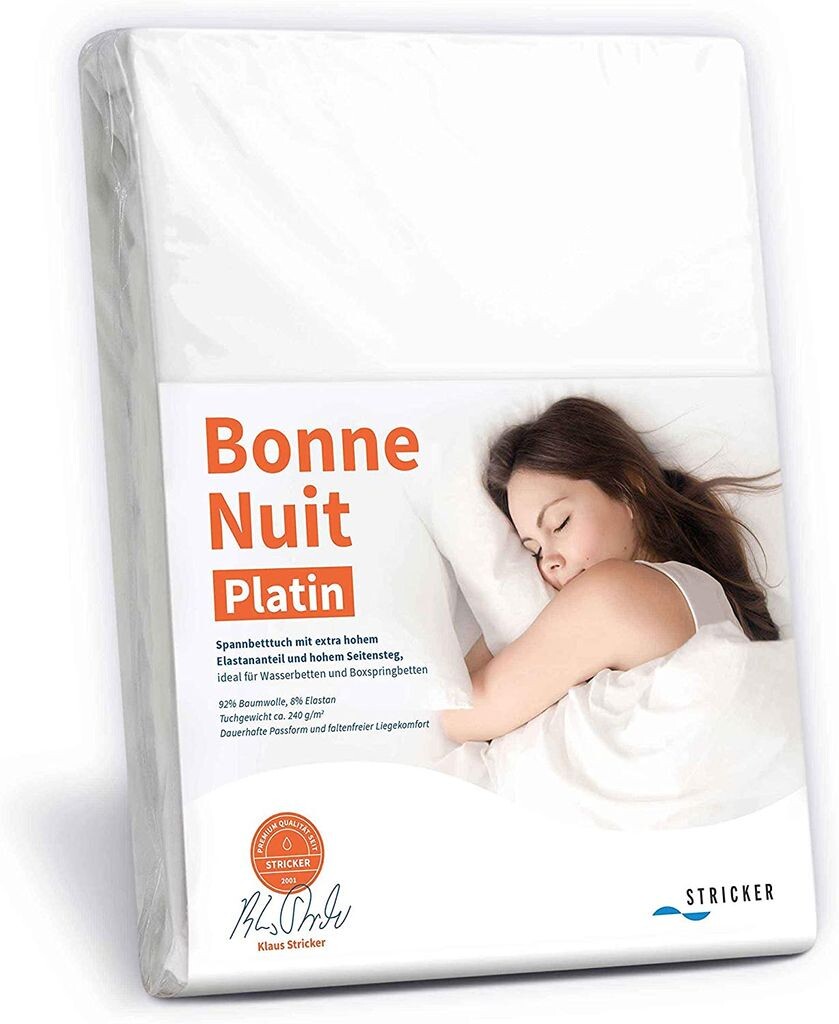 Простыня 180-200 x 200-220см - БЕЛАЯ - для водяных и пружинных кроватей Bonne Nuit Platin 240г/м² Strickerchemie, Белый, Простыня 180-200 x 200-220см - БЕЛАЯ - для водяных и пружинных кроватей Bonne Nuit Platin 240г/м² Strickerchemie
Простыня 180-200 x 200-220см - БЕЛАЯ - для водяных и пружинных кроватей Bonne Nuit Platin 240г/м² Strickerchemie, Белый, Простыня 180-200 x 200-220см - БЕЛАЯ - для водяных и пружинных кроватей Bonne Nuit Platin 240г/м² Strickerchemie