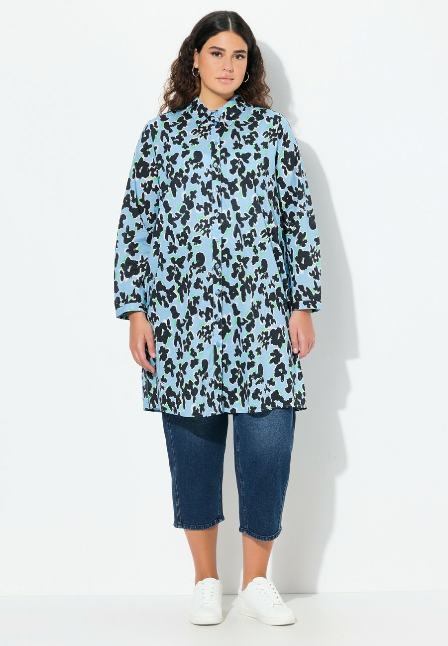 Платье Ulla Popken FLORAL PRINT LONG SLEEVE , Light Blue
Платье Ulla Popken FLORAL PRINT LONG SLEEVE , Light Blue