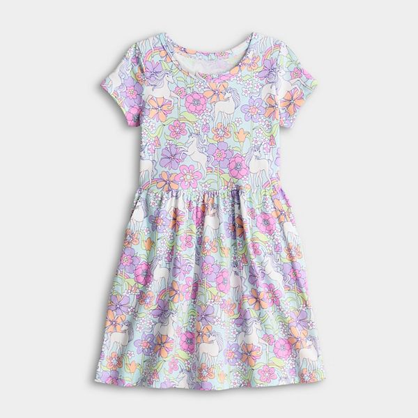 Платье для девочек 6-12 лет Jumping Beans, Cool Unicorn Retro
Платье для девочек 6-12 лет Jumping Beans, Cool Unicorn Retro