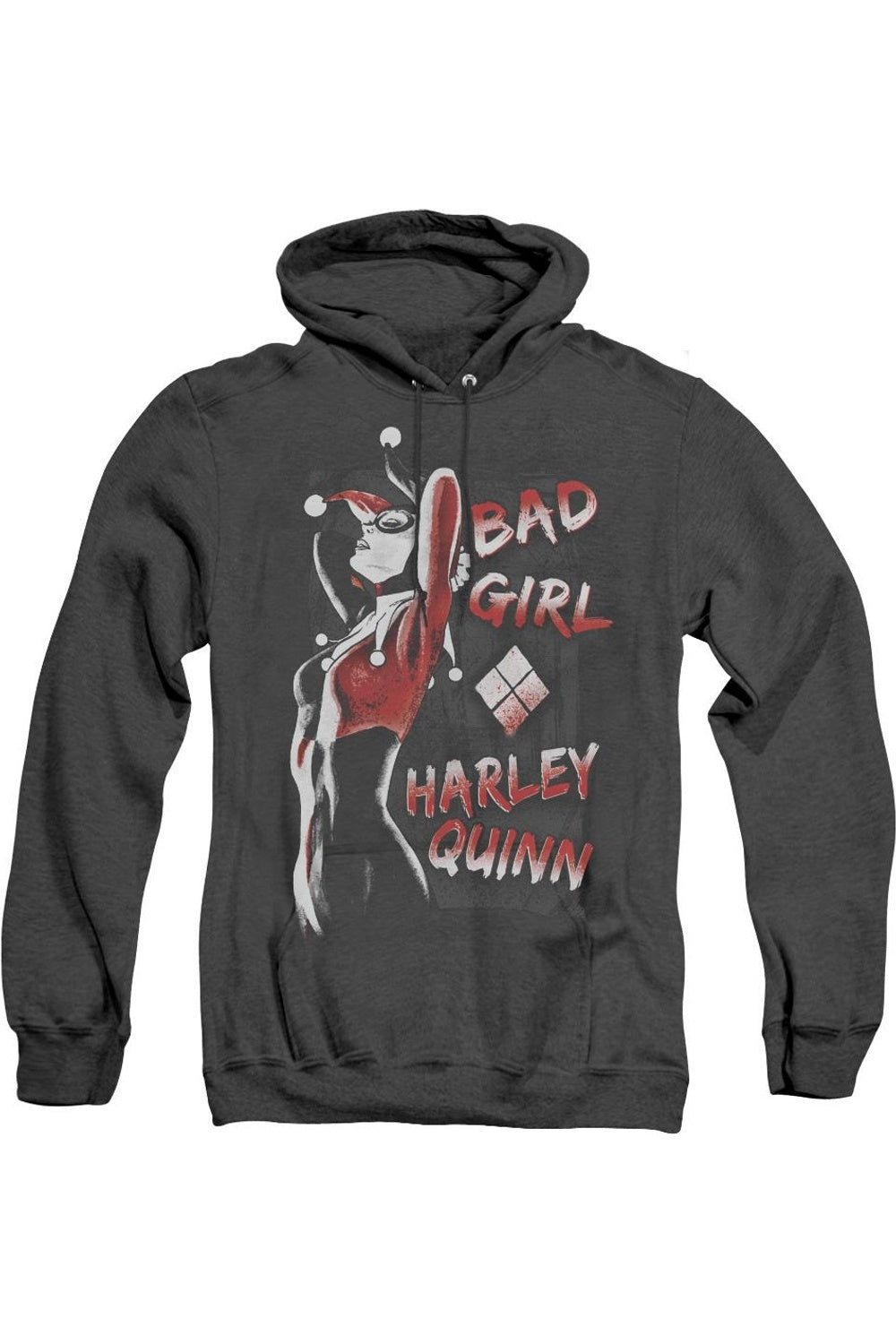Толстовка с капюшоном Batman Bad Girl для взрослых Heather Gildan, черный
Толстовка с капюшоном Batman Bad Girl для взрослых Heather Gildan, черный