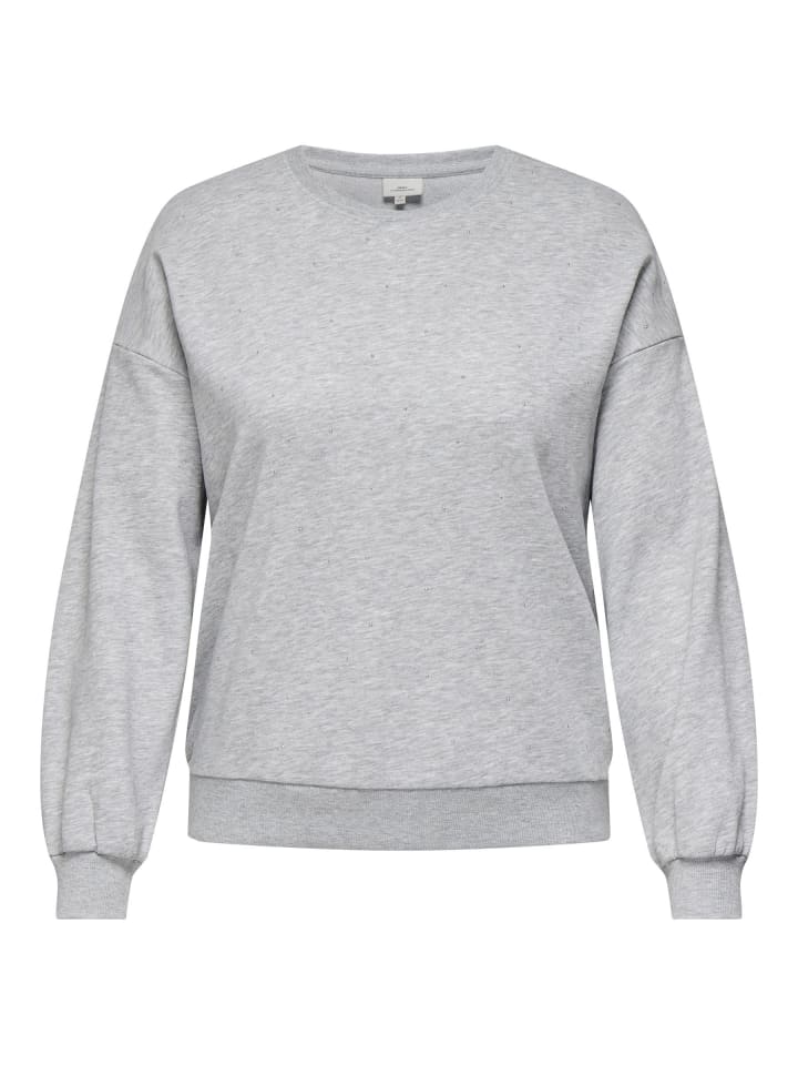 Толстовка ONLY Carmakoma, светло-серый меланж
Толстовка ONLY Carmakoma, светло-серый меланж