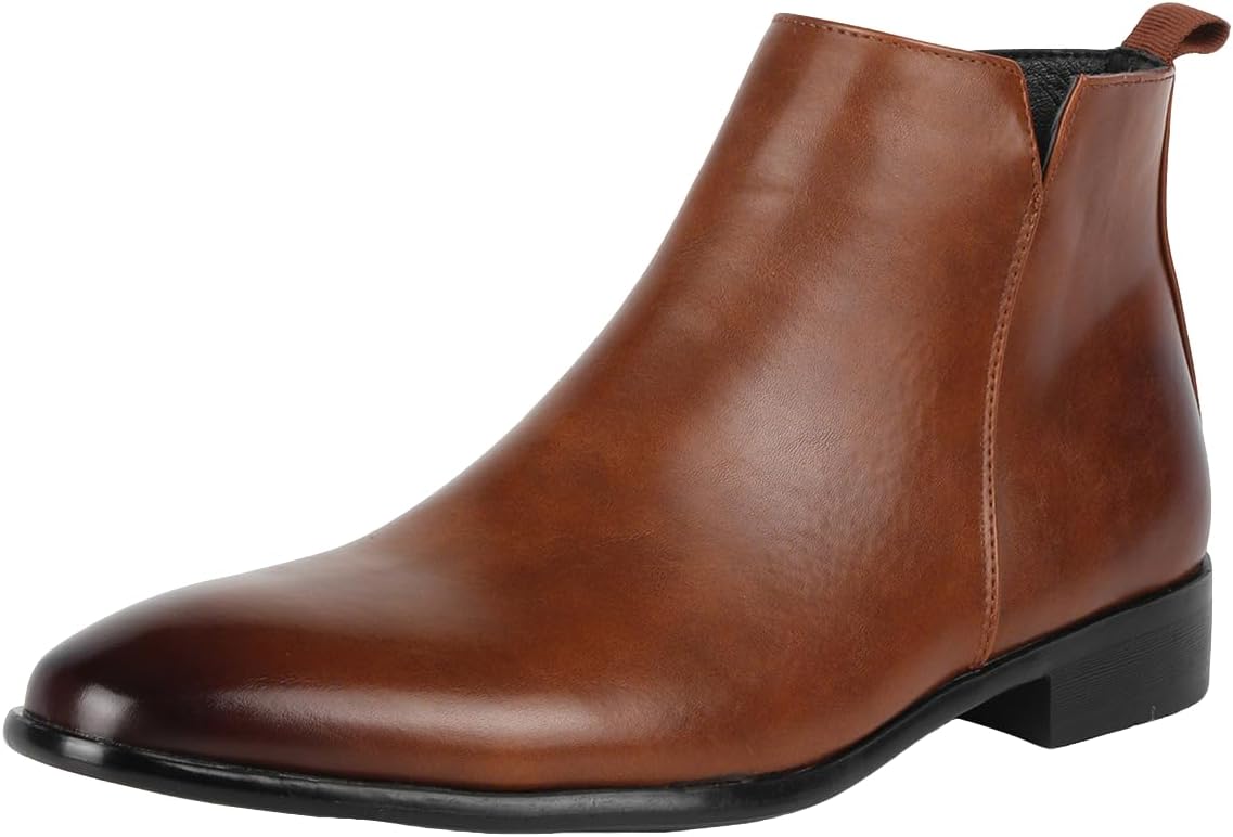 Мужские замшевые челси Santimon Классические ботинки без шнуровки Для повседневной и официальной носки Удобные и легкие ботильоны, коричневый
Мужские замшевые челси Santimon Классические ботинки без шнуровки Для повседневной и официальной носки Удобные и легкие ботильоны, коричневый