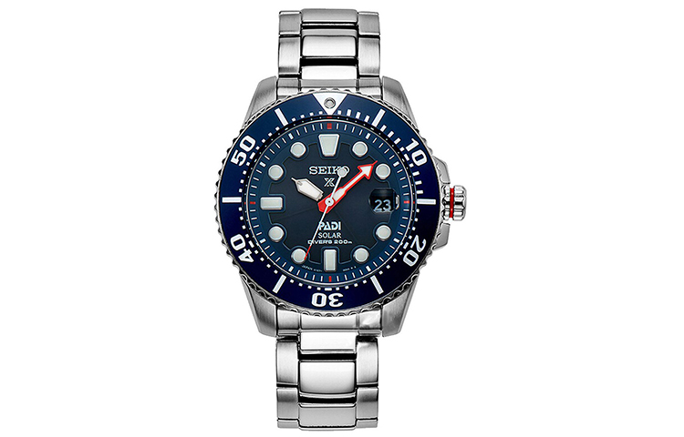 PADI Collaboration Мужские часы с солнечным кварцевым механизмом на стальном браслете 43 мм Синий циферблат SNE435J1 SEIKO
PADI Collaboration Мужские часы с солнечным кварцевым механизмом на стальном браслете 43 мм Синий циферблат SNE435J1 SEIKO