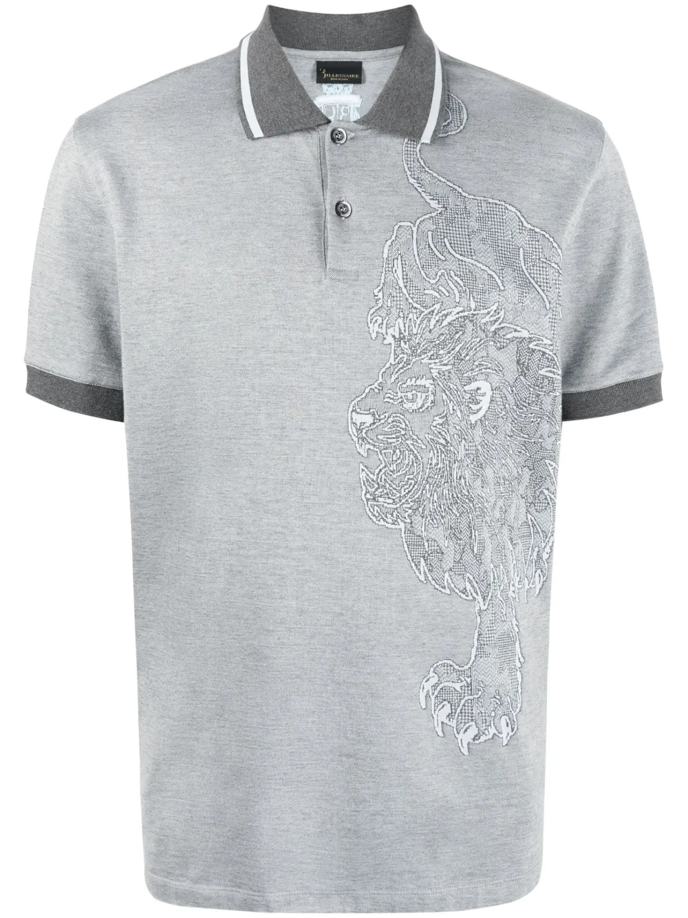 Рубашка поло с принтом Billionaire, серый
Рубашка поло с принтом Billionaire, серый