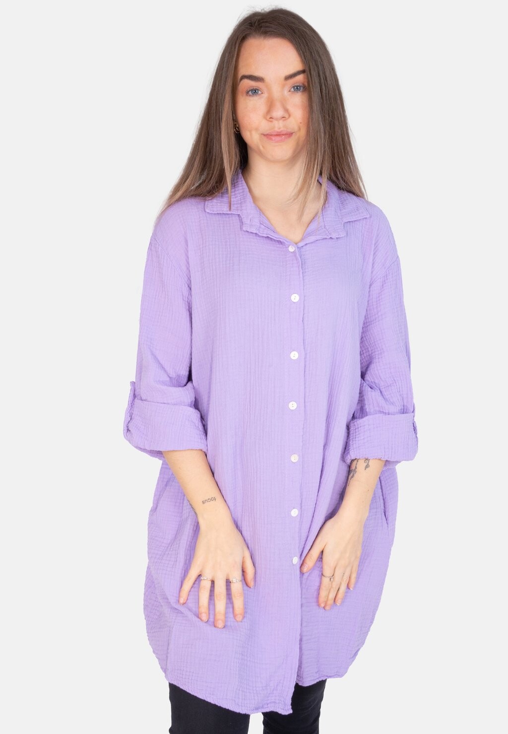 Рубашка-блузка JESSY MUSSELIN OVERSIZED Seasons of April, фиолетовый
Рубашка-блузка JESSY MUSSELIN OVERSIZED Seasons of April, фиолетовый
