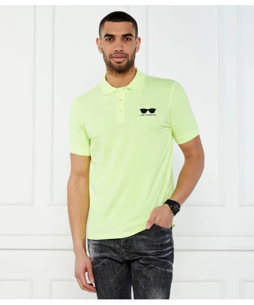 Футболка поло Regular fit Karl Lagerfeld, желтый
Футболка поло Regular fit Karl Lagerfeld, желтый
