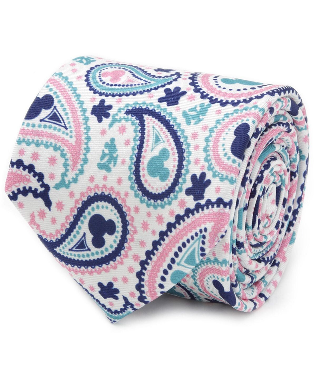 Мужской галстук с Микки Маусом и пейсли Disney
Мужской галстук с Микки Маусом и пейсли Disney