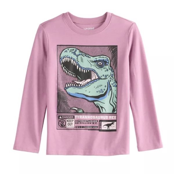 Футболка с длинным рукавом и принтом для мальчиков 4-12 лет Jumping Beans, цвет purple trex facts
Футболка с длинным рукавом и принтом для мальчиков 4-12 лет Jumping Beans, цвет purple trex facts