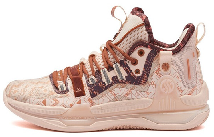 Баскетбольные кроссовки AG1 Pro Basketball Shoes Men Mid-Top Ivory White/bright Bronze 361°
Баскетбольные кроссовки AG1 Pro Basketball Shoes Men Mid-Top Ivory White/bright Bronze 361°