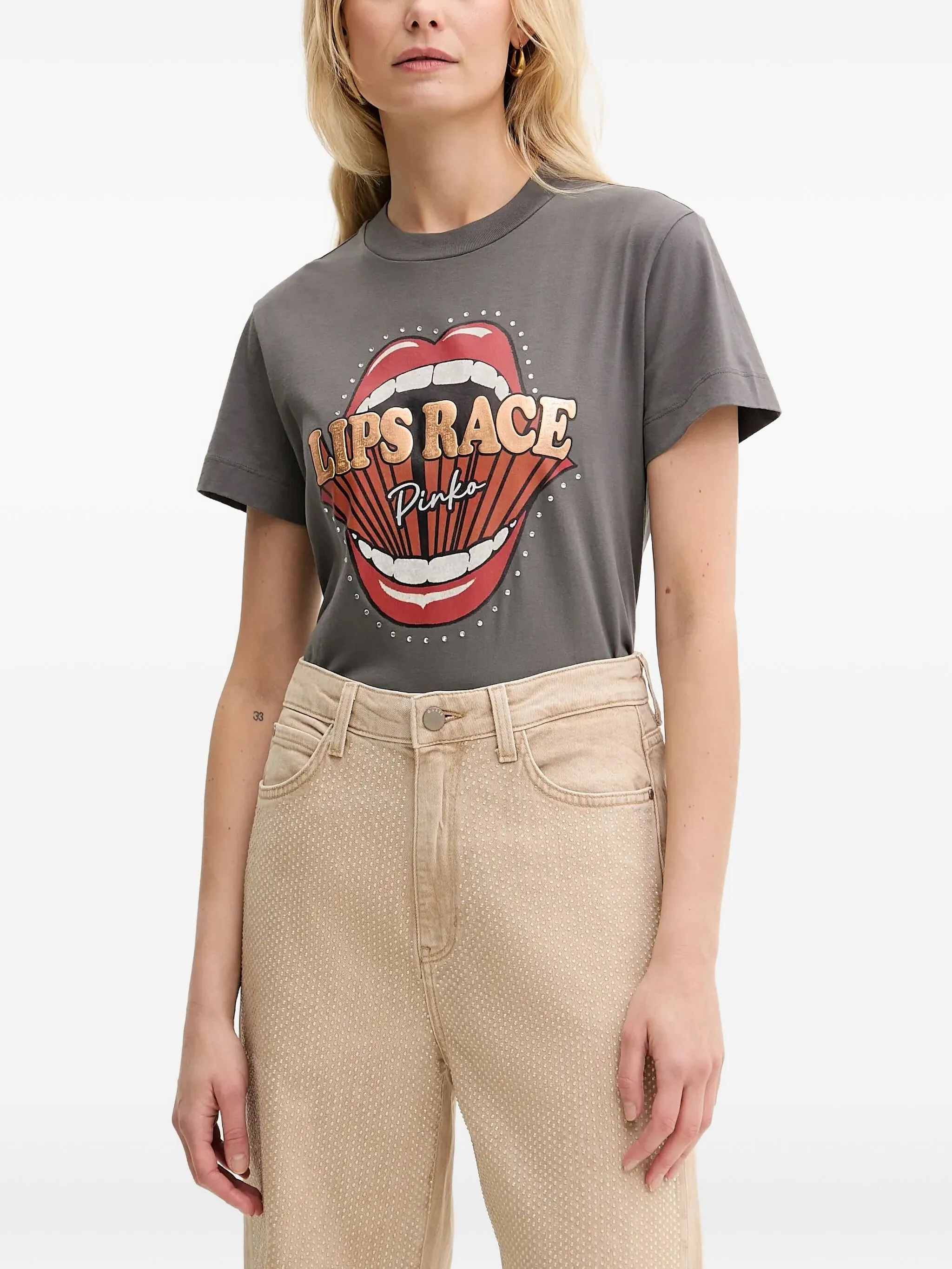 Футболка с принтом Pinko, серый
Футболка с принтом Pinko, серый