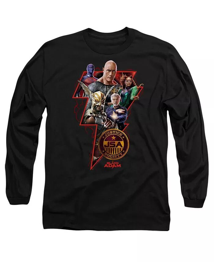 Мужская футболка с длинным рукавом и принтом «Болт» для взрослых Black Adam, черный
Мужская футболка с длинным рукавом и принтом «Болт» для взрослых Black Adam, черный
