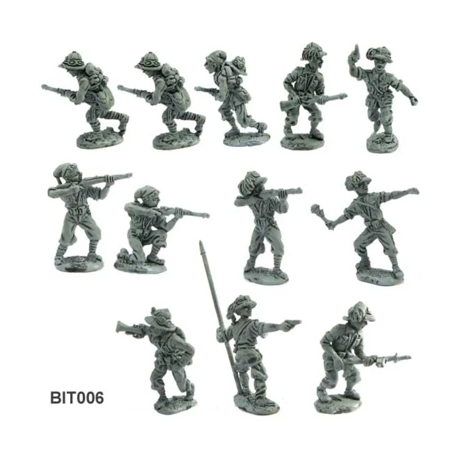 Берсальери - Африканские войны, Historical Miniatures - World War II - Italians (20mm) (Mirliton SG)
Берсальери - Африканские войны, Historical Miniatures - World War II - Italians (20mm) (Mirliton SG)