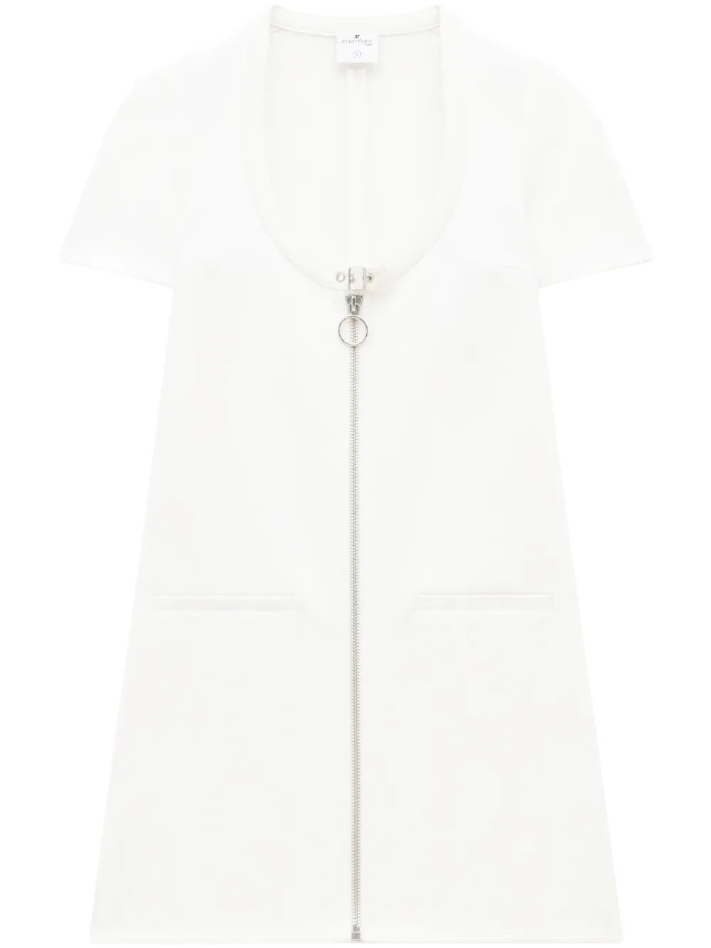 Платье мини Holistic на молнии Courrèges, белый
Платье мини Holistic на молнии Courrèges, белый