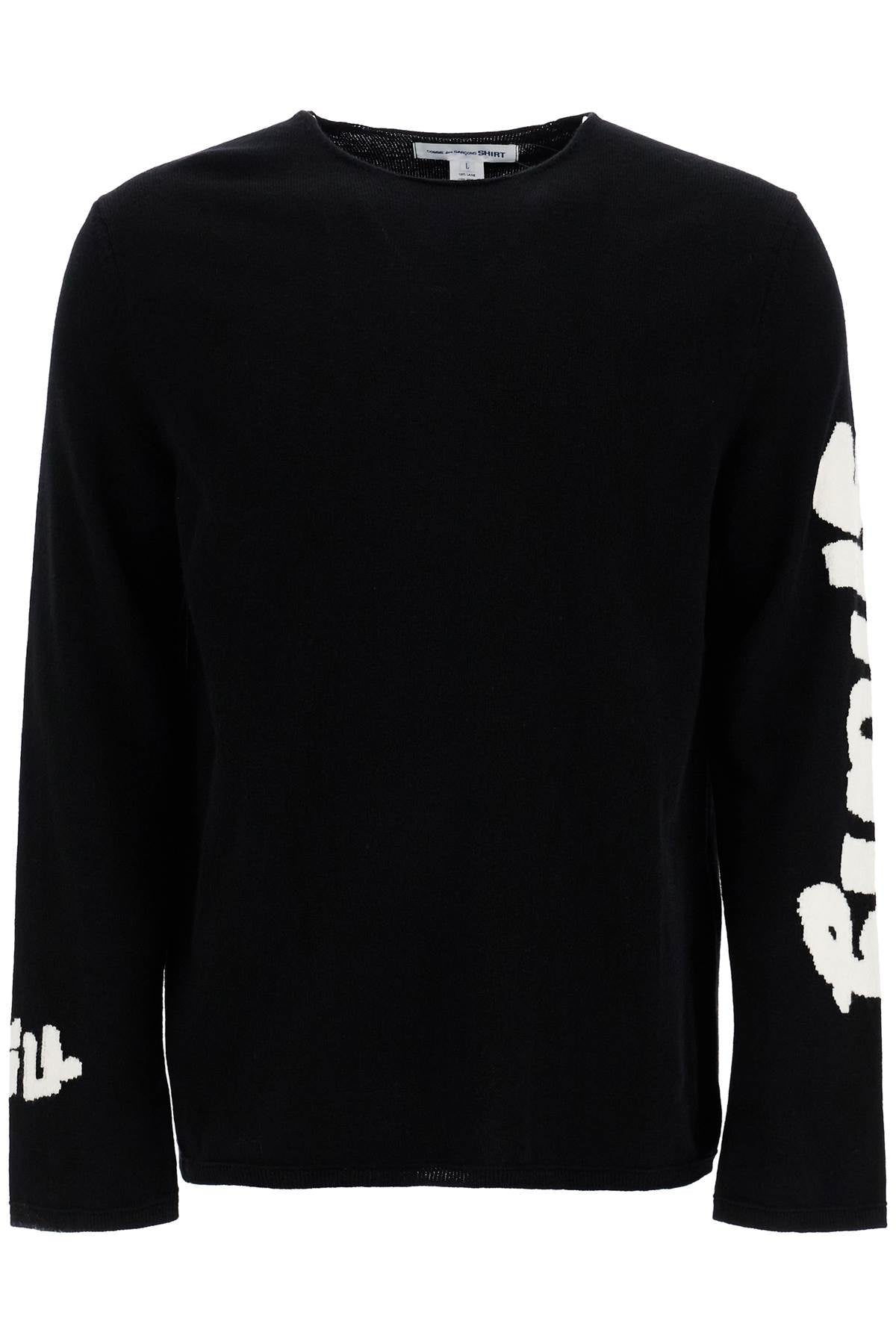 Рубашка Comme Des Garcons мужская шерстяная жаккардовая пуловая Comme Des Garcons Shirt, черный
Рубашка Comme Des Garcons мужская шерстяная жаккардовая пуловая Comme Des Garcons Shirt, черный