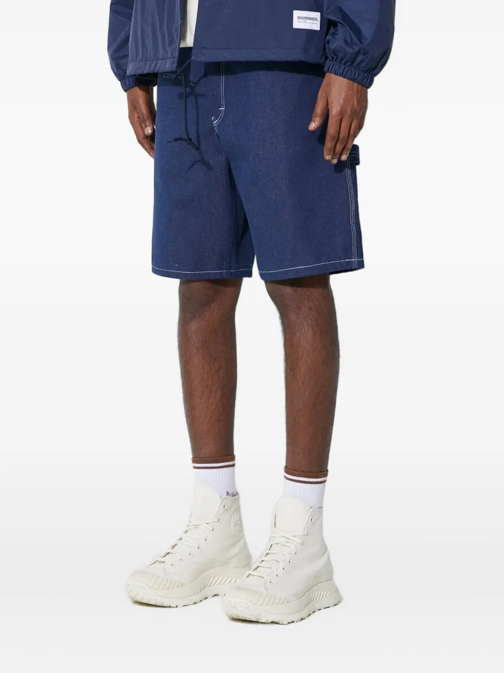 Джинсовые шорты с нашивкой-логотипом stan ray, синий
Джинсовые шорты с нашивкой-логотипом stan ray, синий