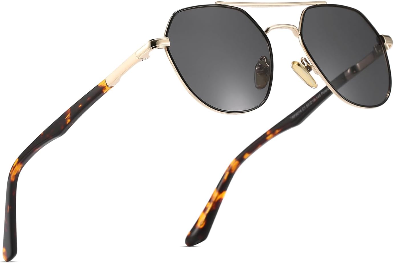 Поляризованные солнцезащитные очки для женщин и мужчин в классическом стиле «авиатор», защита UV400, дужки из ацетата, металлическая оправа Ricafirla, C1: Grey Lens / Tortoise Arm / Black Frame
Поляризованные солнцезащитные очки для женщин и мужчин в классическом стиле «авиатор», защита UV400, дужки из ацетата, металлическая оправа Ricafirla, C1: Grey Lens / Tortoise Arm / Black Frame