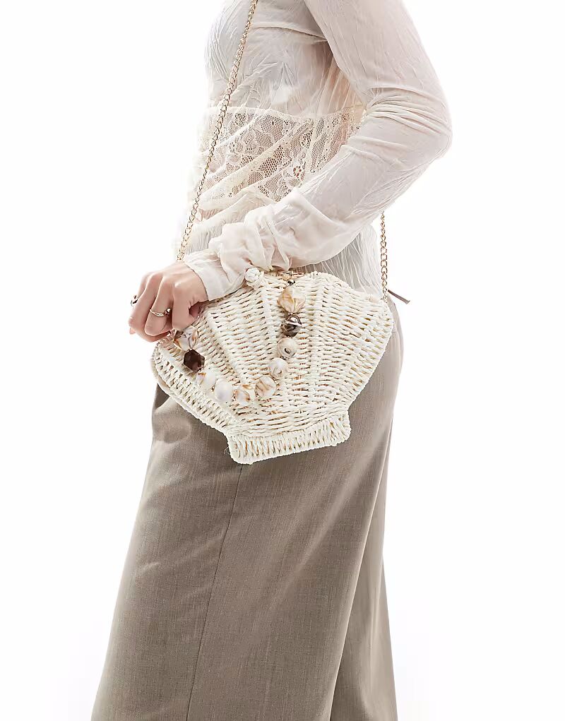 Соломенная сумка ASOS DESIGN с ручкой из смолы и съемным ремнем через плечо
Соломенная сумка ASOS DESIGN с ручкой из смолы и съемным ремнем через плечо