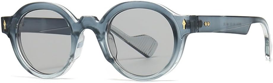 MUTYNE Модные круглые солнцезащитные очки для женщин и мужчин в винтажном стиле с заклепками, солнцезащитные очки с защитой от УФ-излучения UV400 и градиентным переходом цвета, Blue Gray
MUTYNE Модные круглые солнцезащитные очки для женщин и мужчин в винтажном стиле с заклепками, солнцезащитные очки с защитой от УФ-излучения UV400 и градиентным переходом цвета, Blue Gray