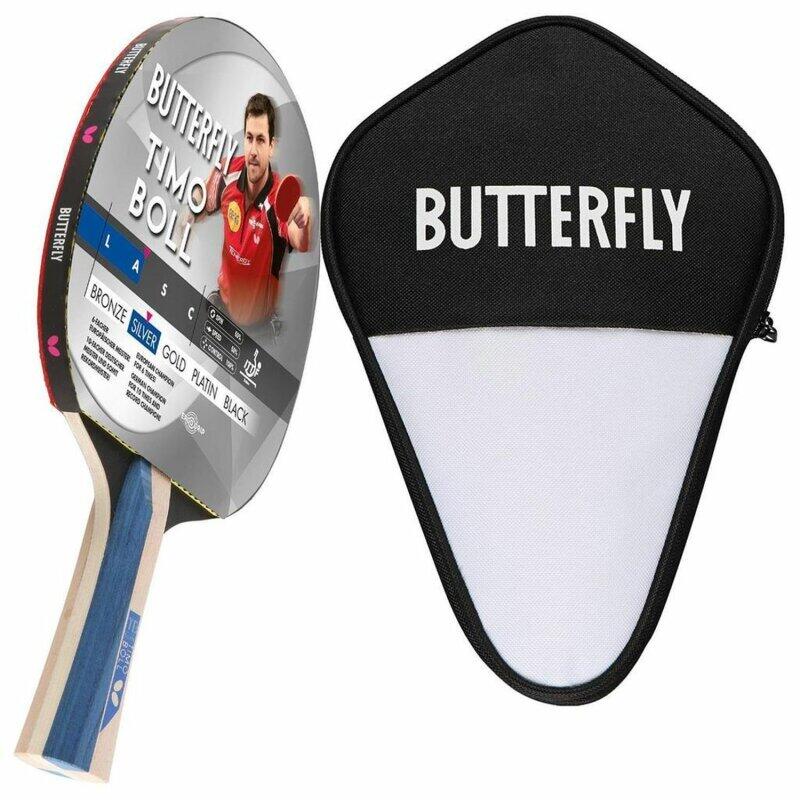 Ракетка для настольного тенниса Butterfly 1x Timo Boll Silver 85016 + чехол для настольного тенниса
Ракетка для настольного тенниса Butterfly 1x Timo Boll Silver 85016 + чехол для настольного тенниса