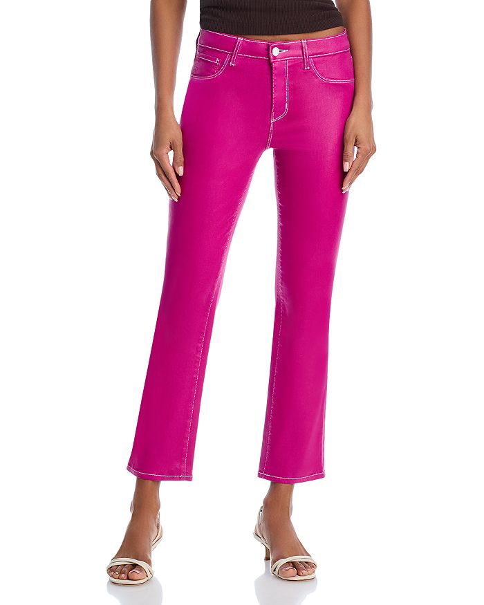 Джинсы Tati Mid Rise Crop Micro Bootcut в цвете Fst Fuchsia/Wht Con Ct L'AGENCE, розовый
Джинсы Tati Mid Rise Crop Micro Bootcut в цвете Fst Fuchsia/Wht Con Ct L'AGENCE, розовый