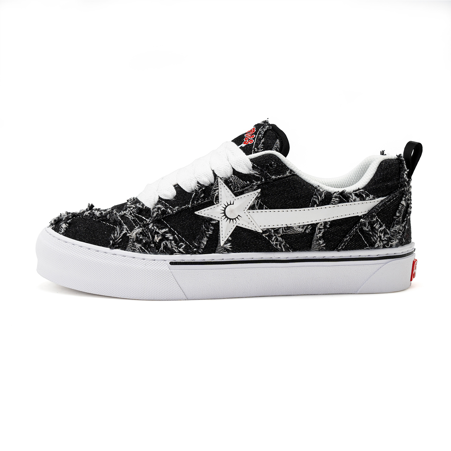 PES PANDA Молния Шторм противоскользящие износостойкие утепленные низкие скейтерские унисекс деним черные, цвет Denim Black
PES PANDA Молния Шторм противоскользящие износостойкие утепленные низкие скейтерские унисекс деним черные, цвет Denim Black