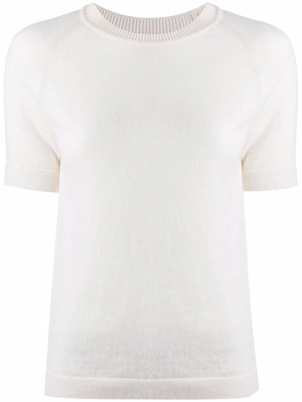 Кашемировый топ с короткими рукавами Barrie, белый
Кашемировый топ с короткими рукавами Barrie, белый