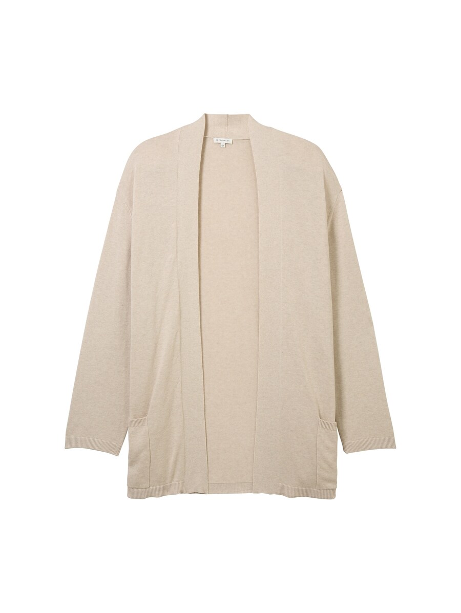 Вязаный кардиган Tom Tailor Women +, бежевый
Вязаный кардиган Tom Tailor Women +, бежевый