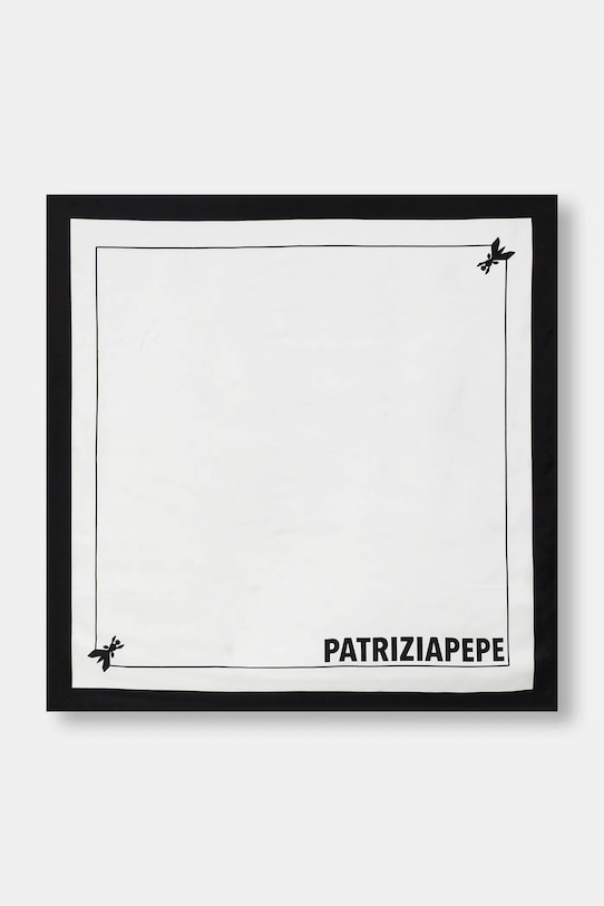 Шелковый шарф Patrizia Pepe, белый
Шелковый шарф Patrizia Pepe, белый