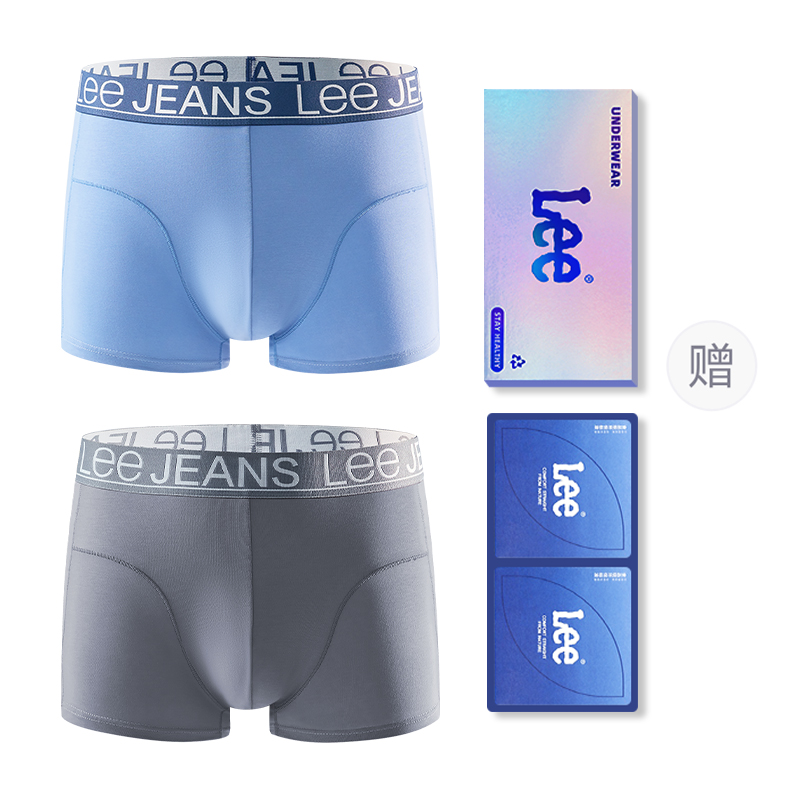 Классические трусы 101 для мужчин набор из 2 штук в подарочной коробке Lee, синий
Классические трусы 101 для мужчин набор из 2 штук в подарочной коробке Lee, синий