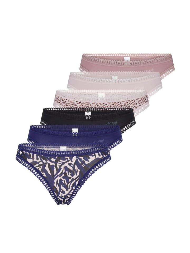 Стринги Sloggi GO Crush, цвет rosa/blau/schwarz
Стринги Sloggi GO Crush, цвет rosa/blau/schwarz