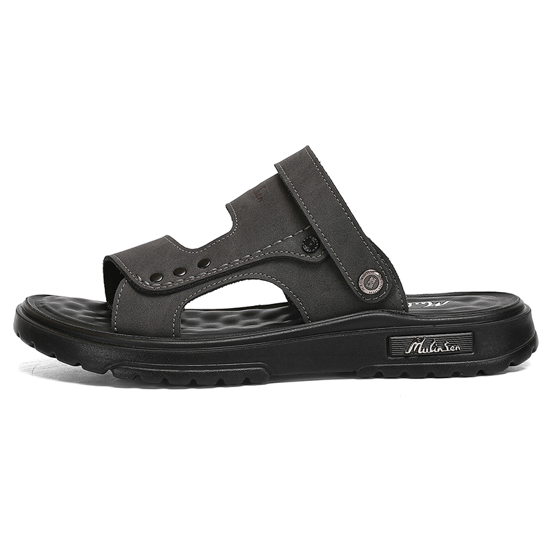 Mulinsen Пляжные сандалии мужские серо-черные, цвет Black
Mulinsen Пляжные сандалии мужские серо-черные, цвет Black